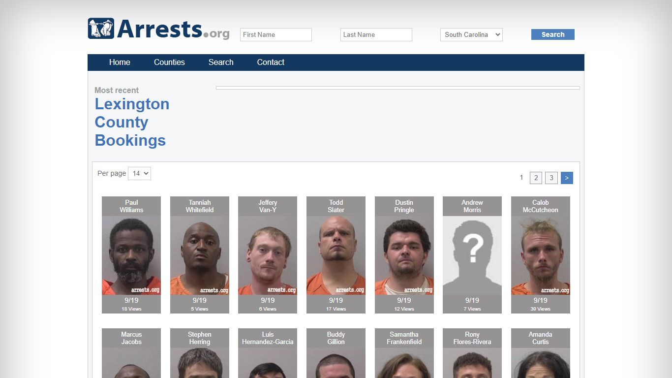 Lexington County Arrests and Inmate Search